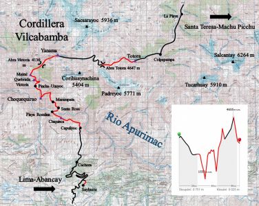 Trek přes Choquequirao